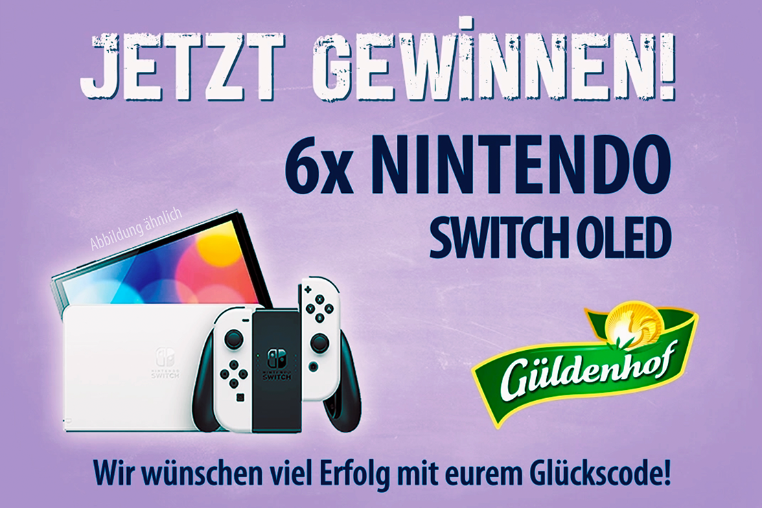 Gewinnspiel 6 x Nintendo Switch OLED