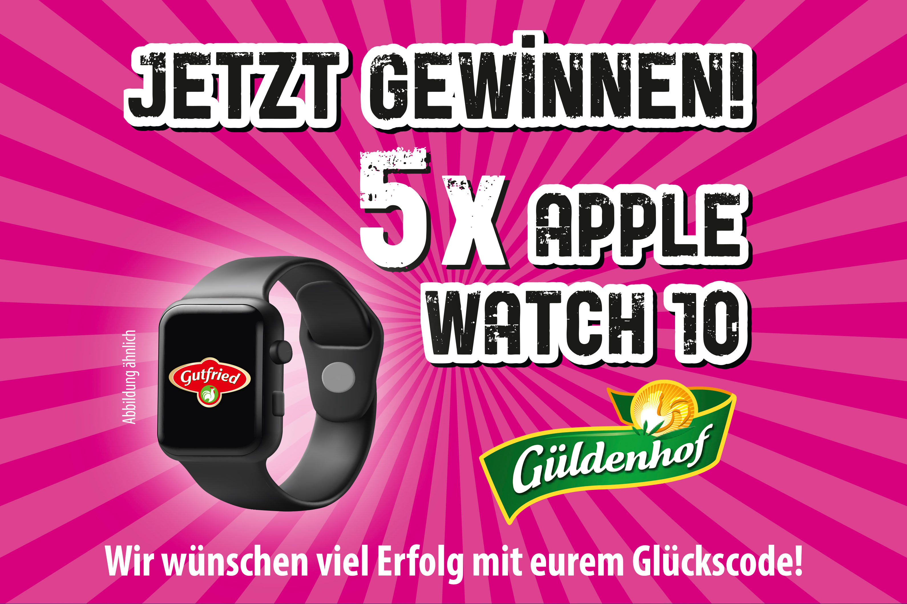 Gewinnspiel 5 x Apple Watch 10